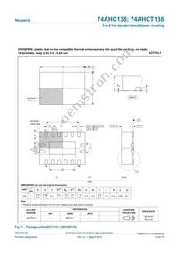 74AHCT138D Datasheet Page 13