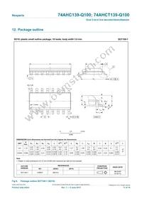74AHCT139D-Q100J Datasheet Page 11