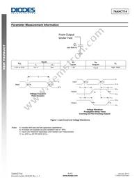 74AHCT14T14-13 Datasheet Page 4