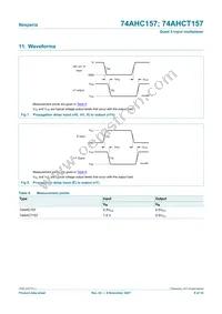 74AHCT157D Datasheet Page 9