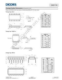 74AHCT164T14-13 Datasheet Page 8