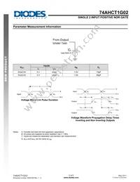 74AHCT1G02SE-7 Datasheet Page 5