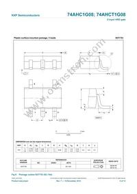 74AHCT1G08GW Datasheet Page 9