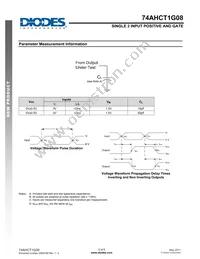 74AHCT1G08SE-7 Datasheet Page 5