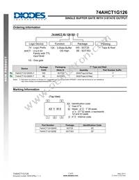 74AHCT1G126W5-7 Datasheet Page 7