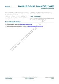 74AHCT1G17GW-Q100H Datasheet Page 15