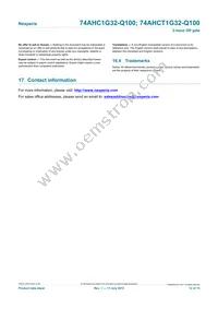 74AHCT1G32GV-Q100 Datasheet Page 12