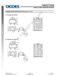 74AHCT1G32W5-7 Datasheet Page 7