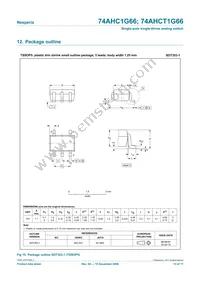 74AHCT1G66GW Datasheet Page 13