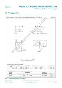 74AHCT1G79GV-Q100H Datasheet Page 9