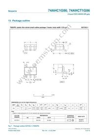 74AHCT1G86GV Datasheet Page 8