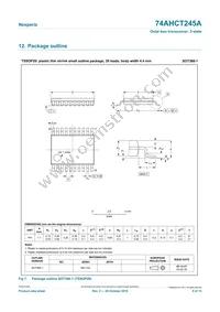 74AHCT245APWJ Datasheet Page 9