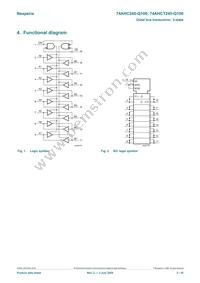 74AHCT245D-Q100J Datasheet Page 2