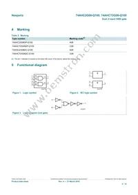 74AHCT2G08GD-Q100H Datasheet Page 2