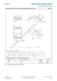 74AHCT2G126DP Datasheet Page 10