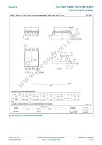 74AHCT3G14DP-Q100H Datasheet Page 12