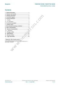 74AHCT541PW-Q100J Datasheet Page 15