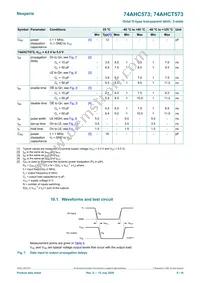 74AHCT573D Datasheet Page 8