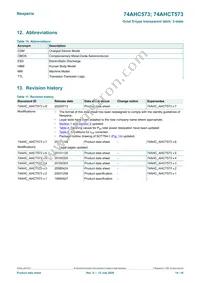 74AHCT573D Datasheet Page 14