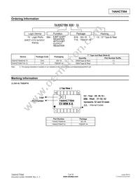 74AHCT594S16-13 Datasheet Page 7