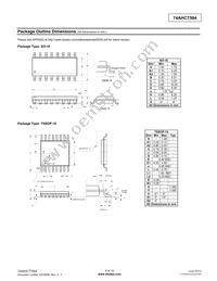 74AHCT594S16-13 Datasheet Page 8