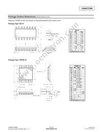 74AHCT595S16-13 Datasheet Page 8