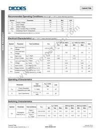 74AHCT86S14-13 Datasheet Page 3