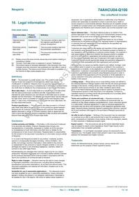 74AHCU04BQ-Q100X Datasheet Page 13