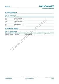 74ALVC00BQ-Q100X Datasheet Page 11