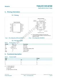 74ALVC125BQ-Q100X Datasheet Page 3