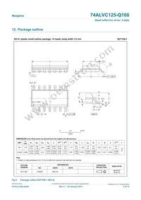 74ALVC125BQ-Q100X Datasheet Page 9