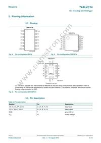 74ALVC14BQ Datasheet Page 3