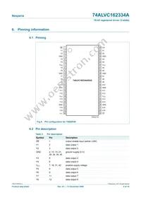 74ALVC162334ADGG:1 Datasheet Page 4