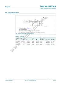 74ALVC162334ADGG:1 Datasheet Page 12