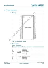74ALVC162334ADGG:5 Datasheet Page 4