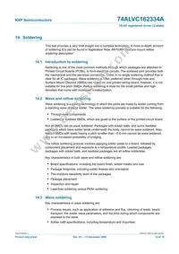 74ALVC162334ADGG:5 Datasheet Page 14