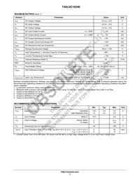 74ALVC16240DTR Datasheet Page 3