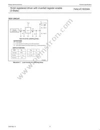 74ALVC16334ADGG:11 Datasheet Page 9