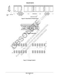 74ALVC16373DTR Datasheet Page 10