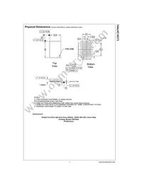 74ALVC16373MTDX Datasheet Page 7