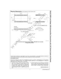 74ALVC16500MTDX Datasheet Page 7