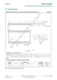 74ALVC16836ADGG:11 Datasheet Page 11