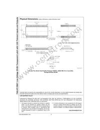 74ALVC16841MTDX Datasheet Page 6