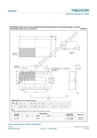 74ALVC245D Datasheet Page 11