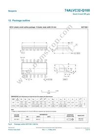 74ALVC32BQ-Q100X Datasheet Page 9