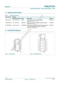 74ALVC374PW Datasheet Page 2