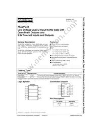 74ALVC38MX Datasheet Cover