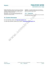 74ALVC541BQ-Q100X Datasheet Page 15