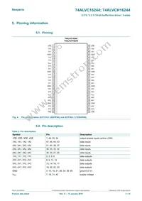 74ALVCH16244DL Datasheet Page 3