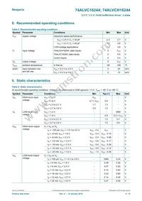 74ALVCH16244DL Datasheet Page 5